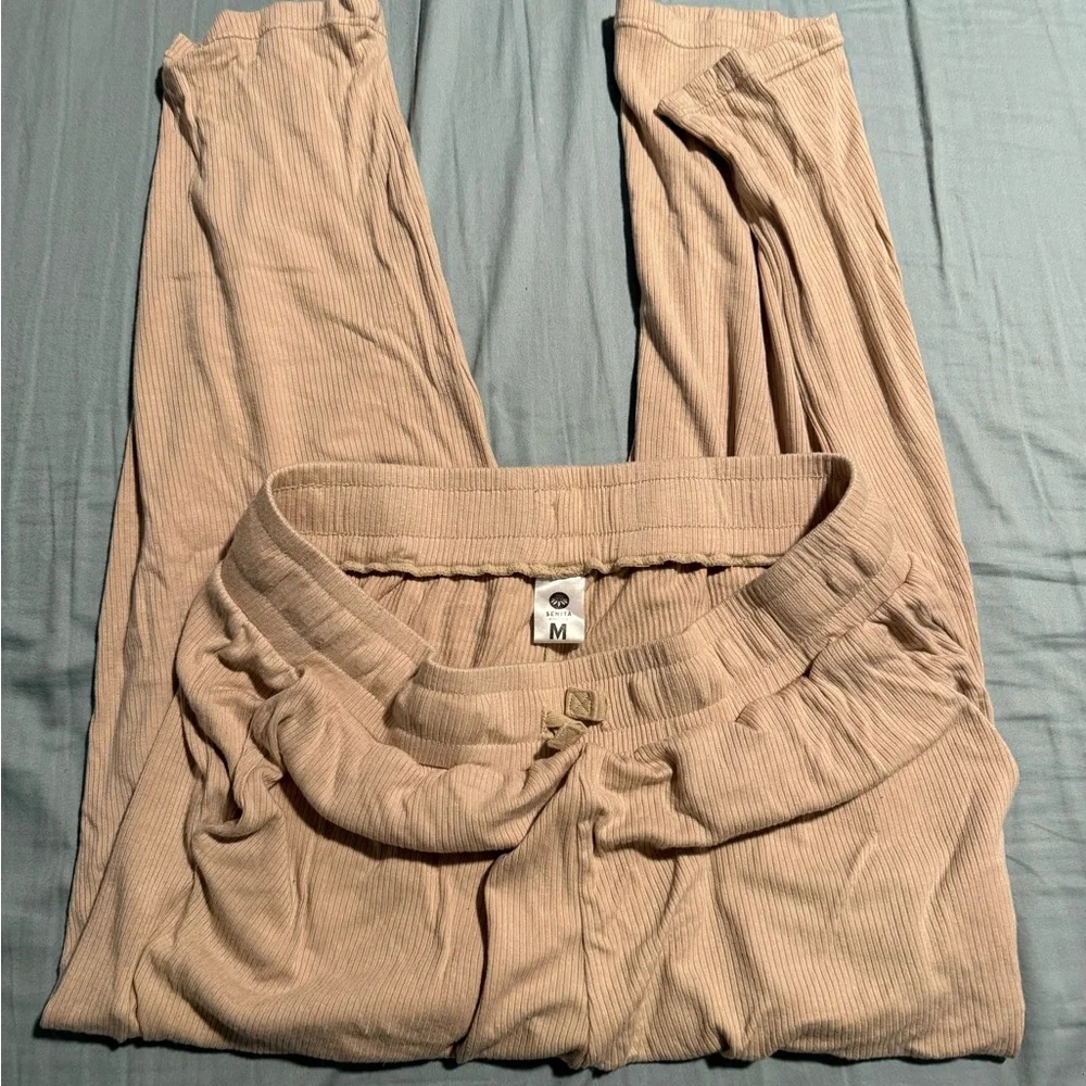 Senita Athletics Ribbed Culottes - Picture 3 of 3